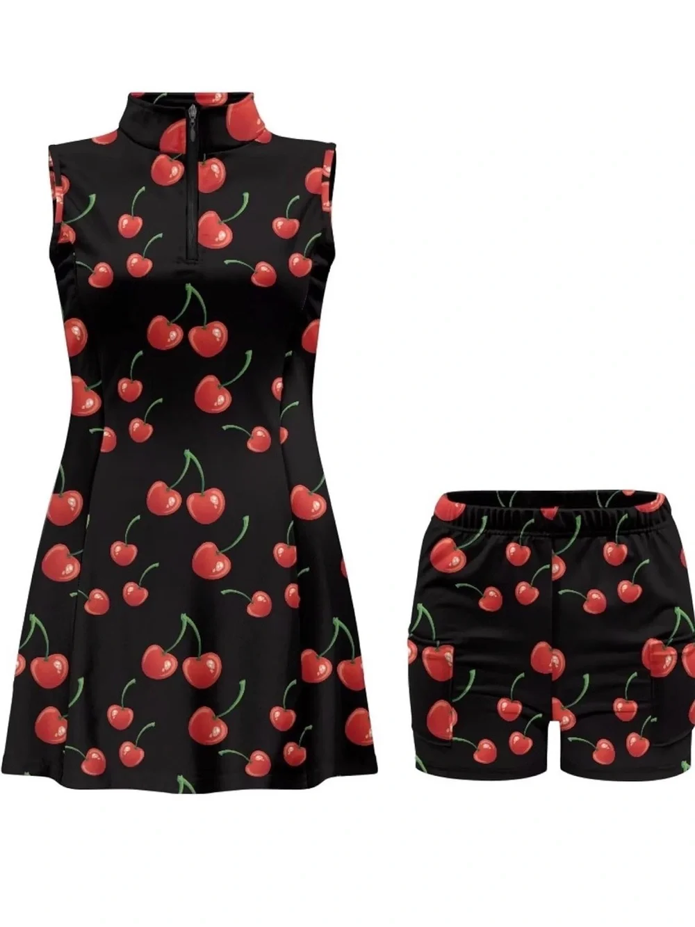 Golf dress with matching shorts